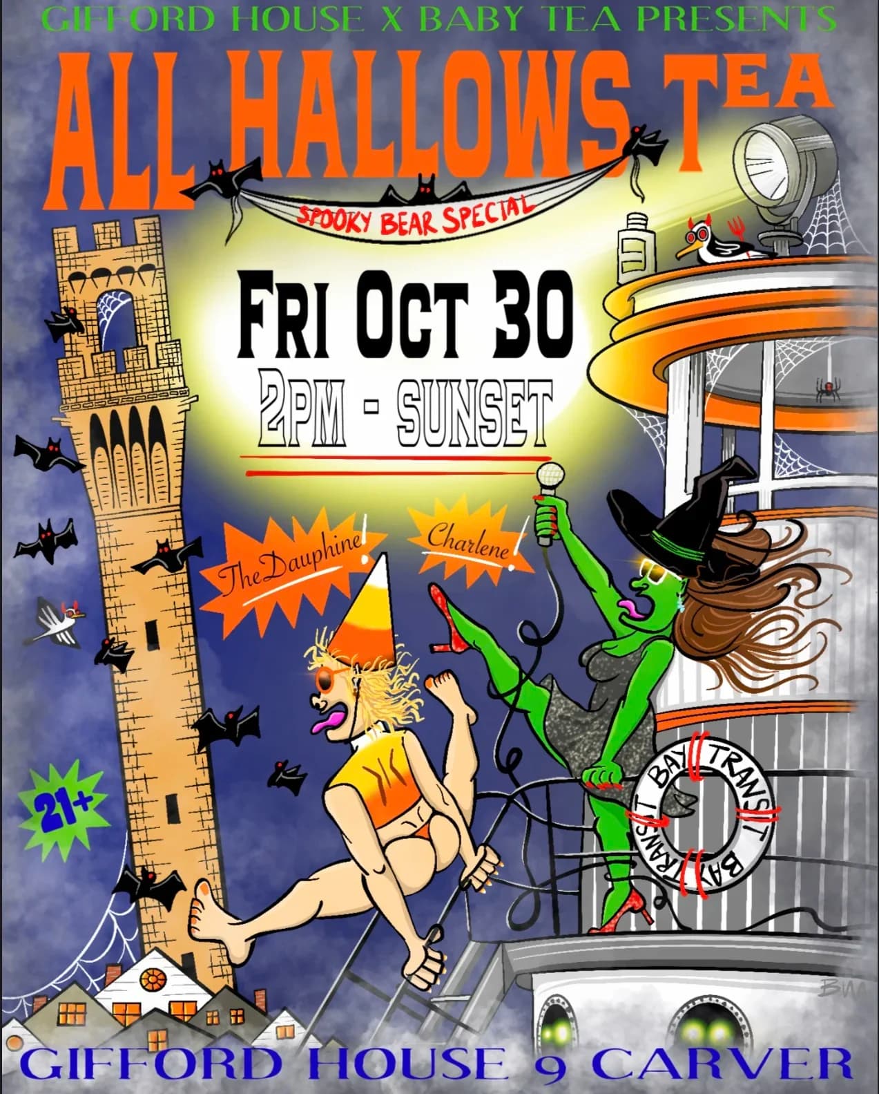 Gifford House x Baby Tea present: ALL HALLOWS TEA