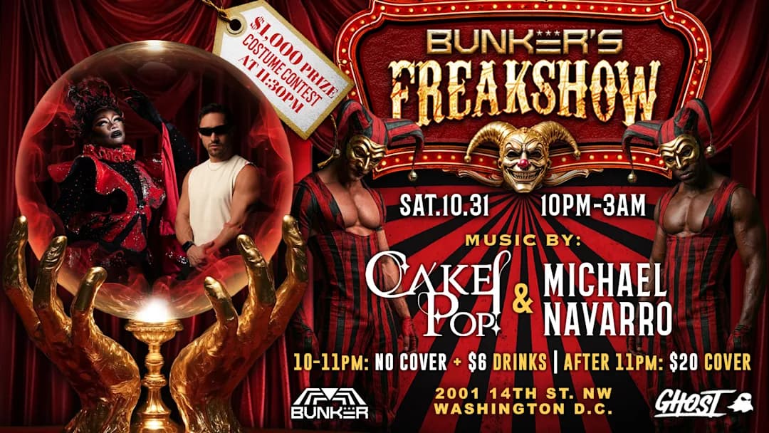 Bunker's Freak Show With Cake Pop! & Michael Navarro