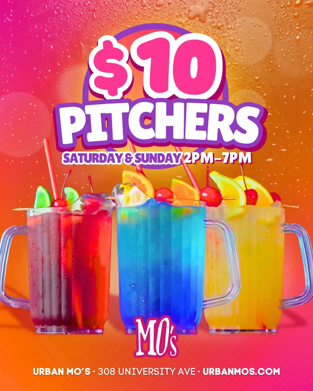$10 Pitchers