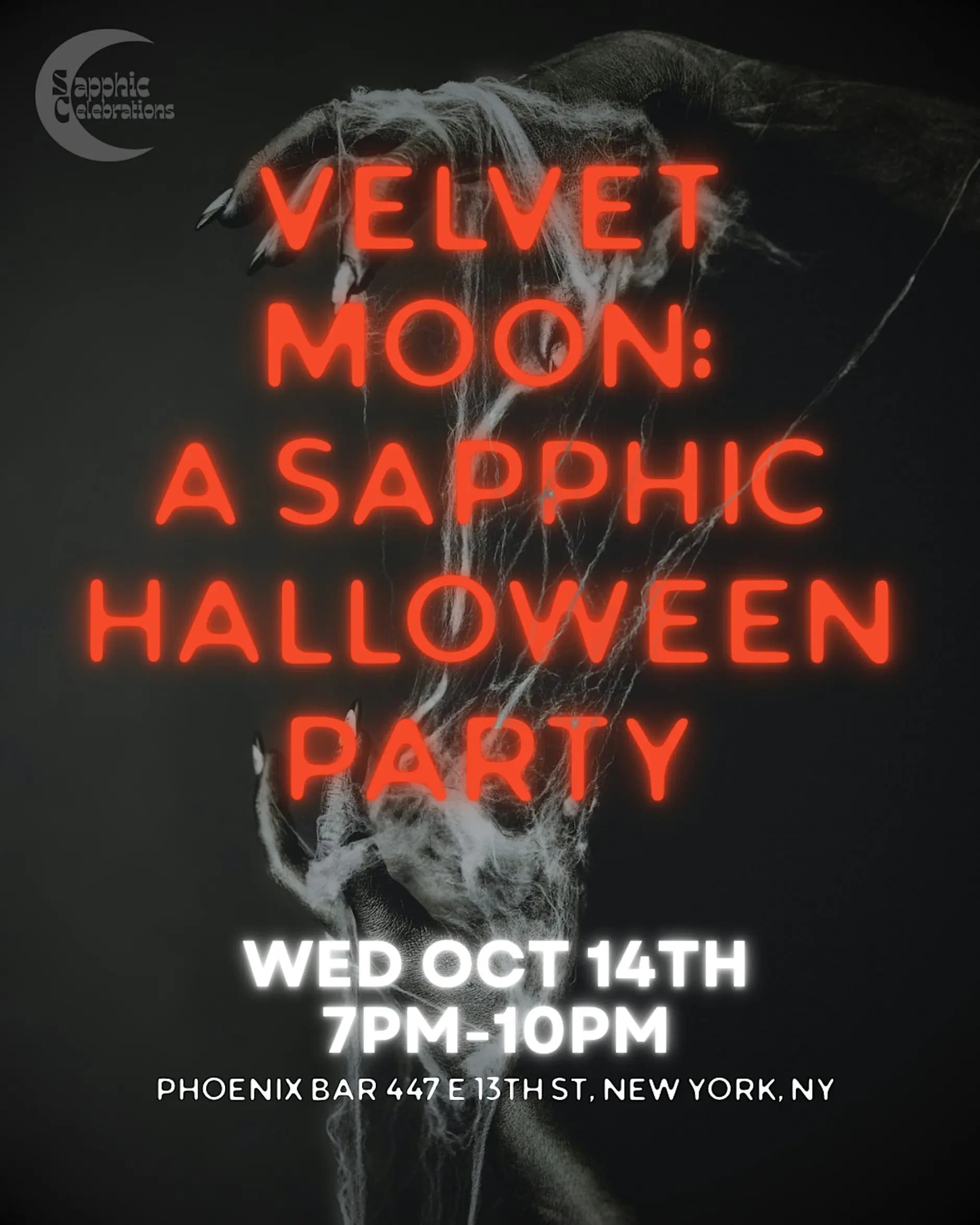 Velvet Moon: A Sapphic Halloween Party at Phoenix NYC
