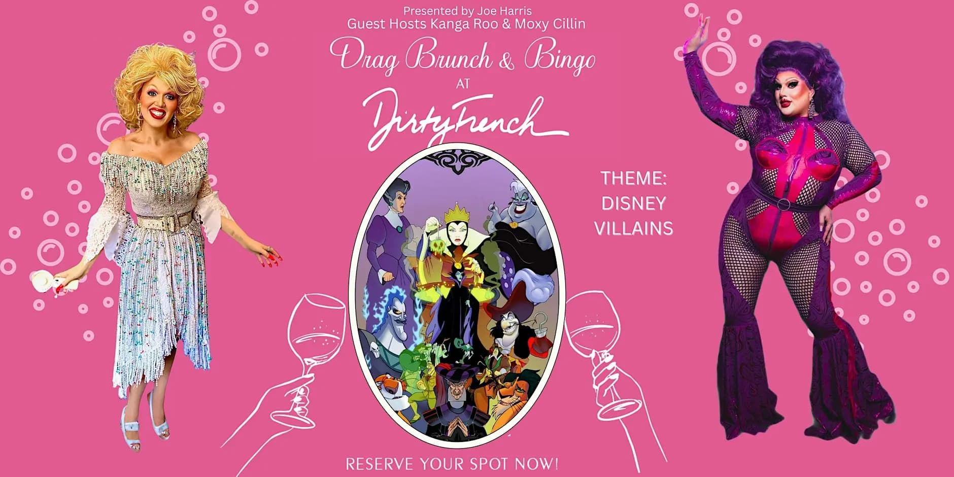 DISNEY VILLAINS Drag Bingo Brunch