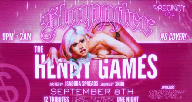 09/08/2026 - The Henny Games : Slayyyter Night