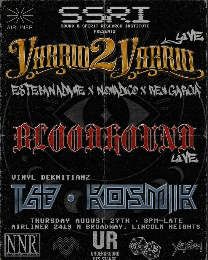 SSRI - Varrio2Varrio (Live); Bloodhound (Live); Taj and Kosmik