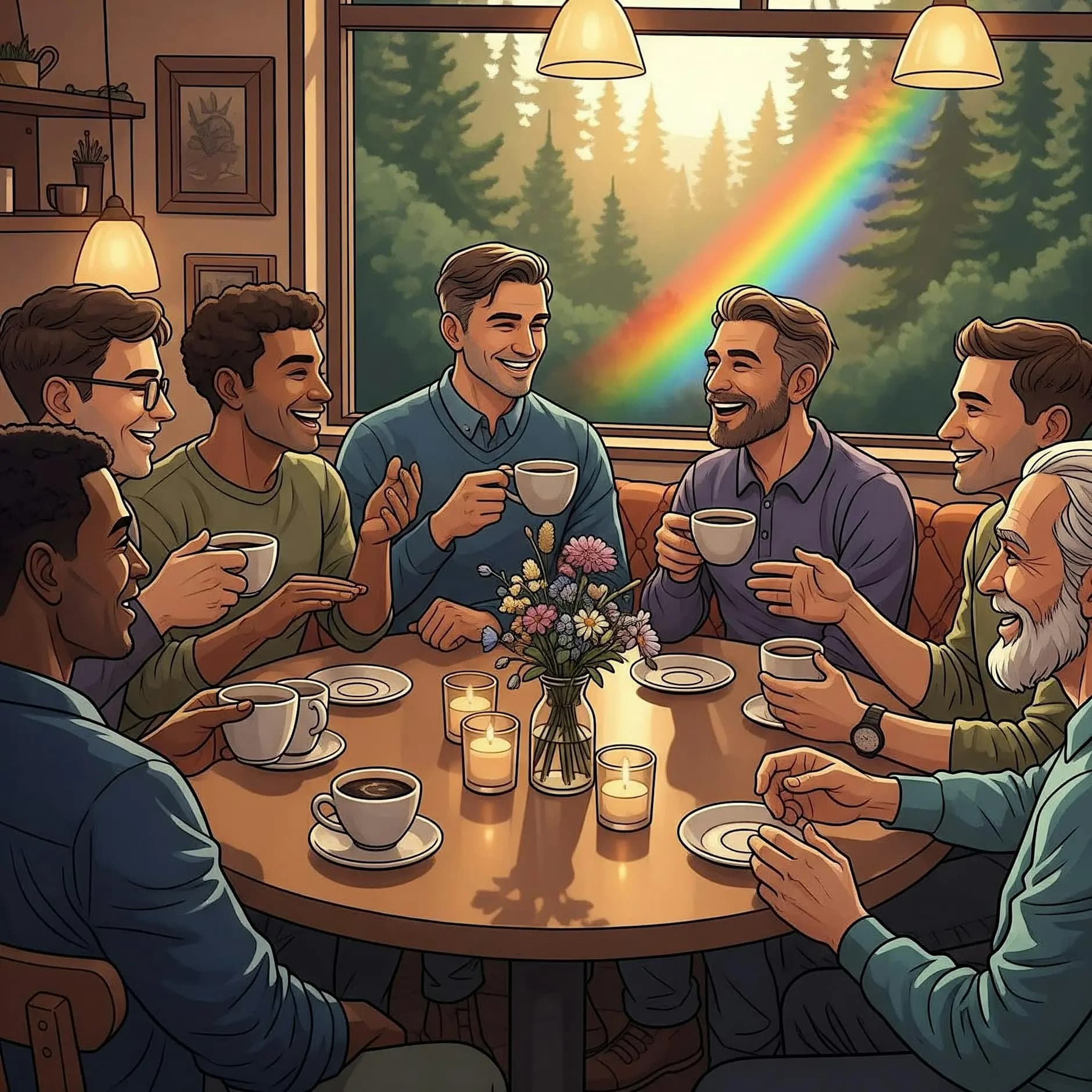 Q-MoB Pioneer Valley Queer Men's Planning Coffee Klatch (Easthampton, MA) - 10/18