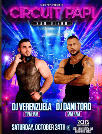 Circuit Papi w/ DJ Verenzuela & DJ Dani Toro