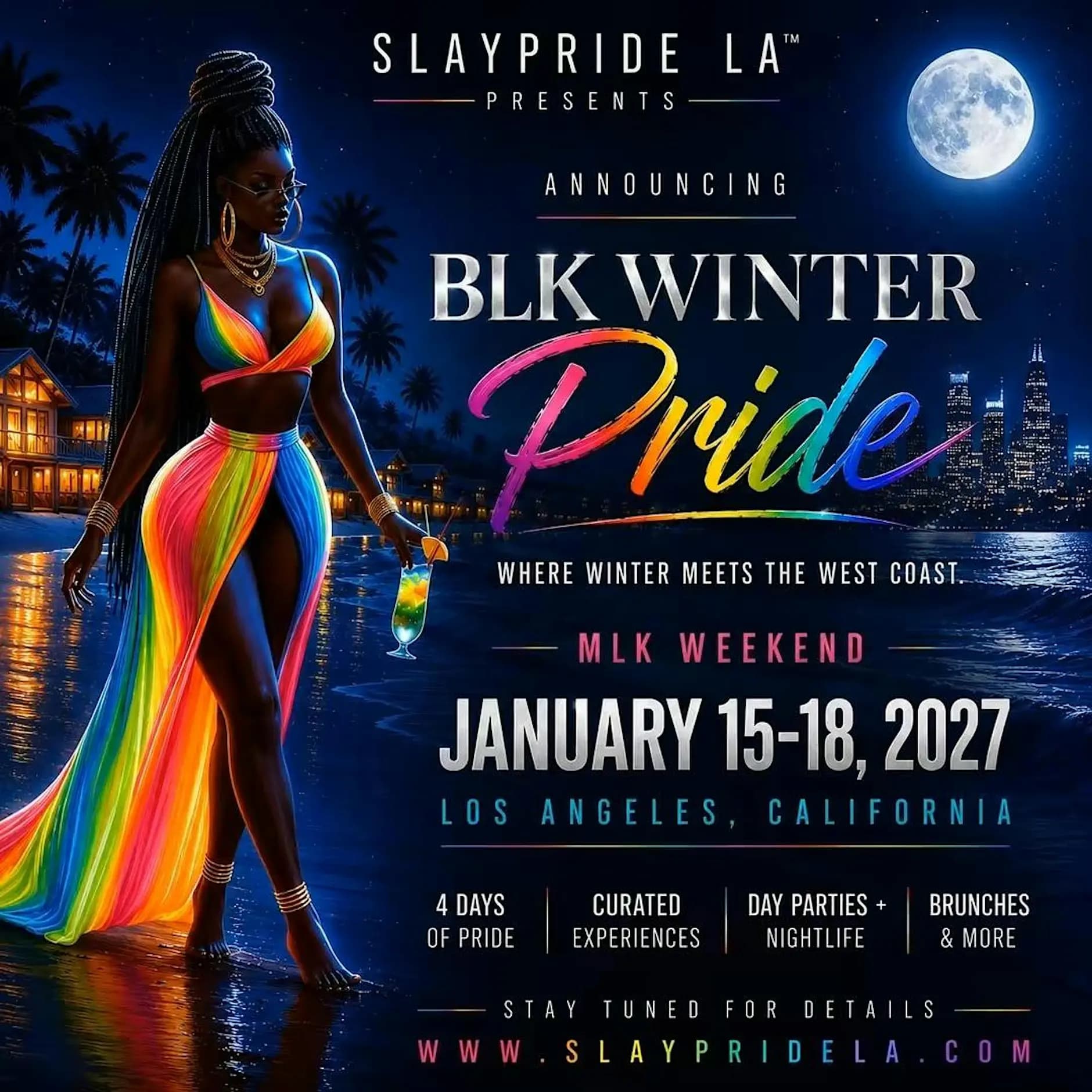 BLK WINTER PRIDE 2027 | MLK WEEKEND LOS ANGELES