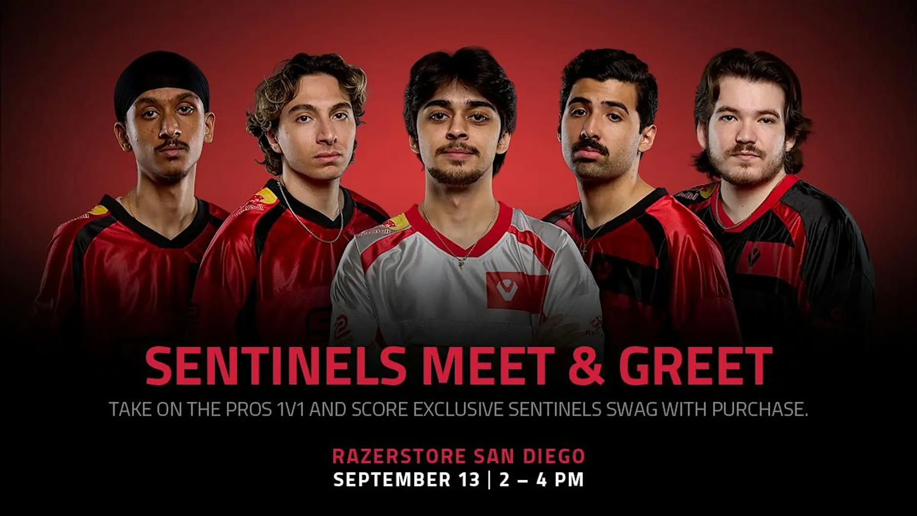 Sentinels Meet and Greet @ RazerStore San Diego