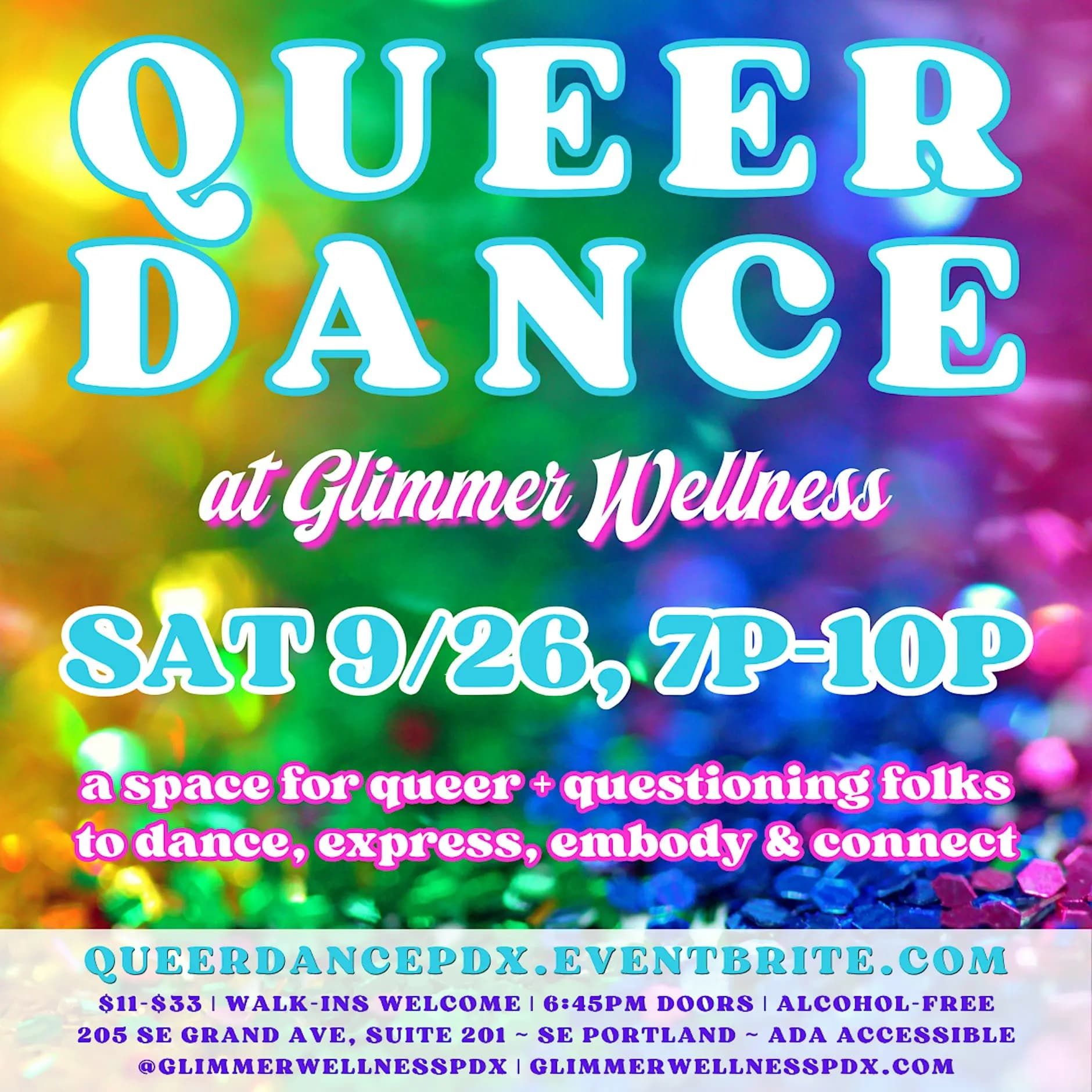 Queer Dance at Glimmer - 09/26