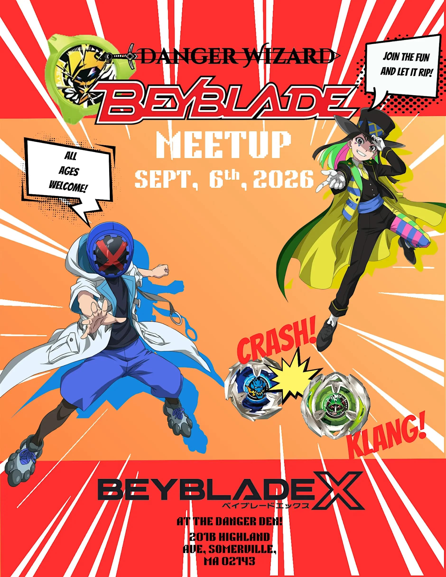 Danger Wizard’s Beyblade Meetup