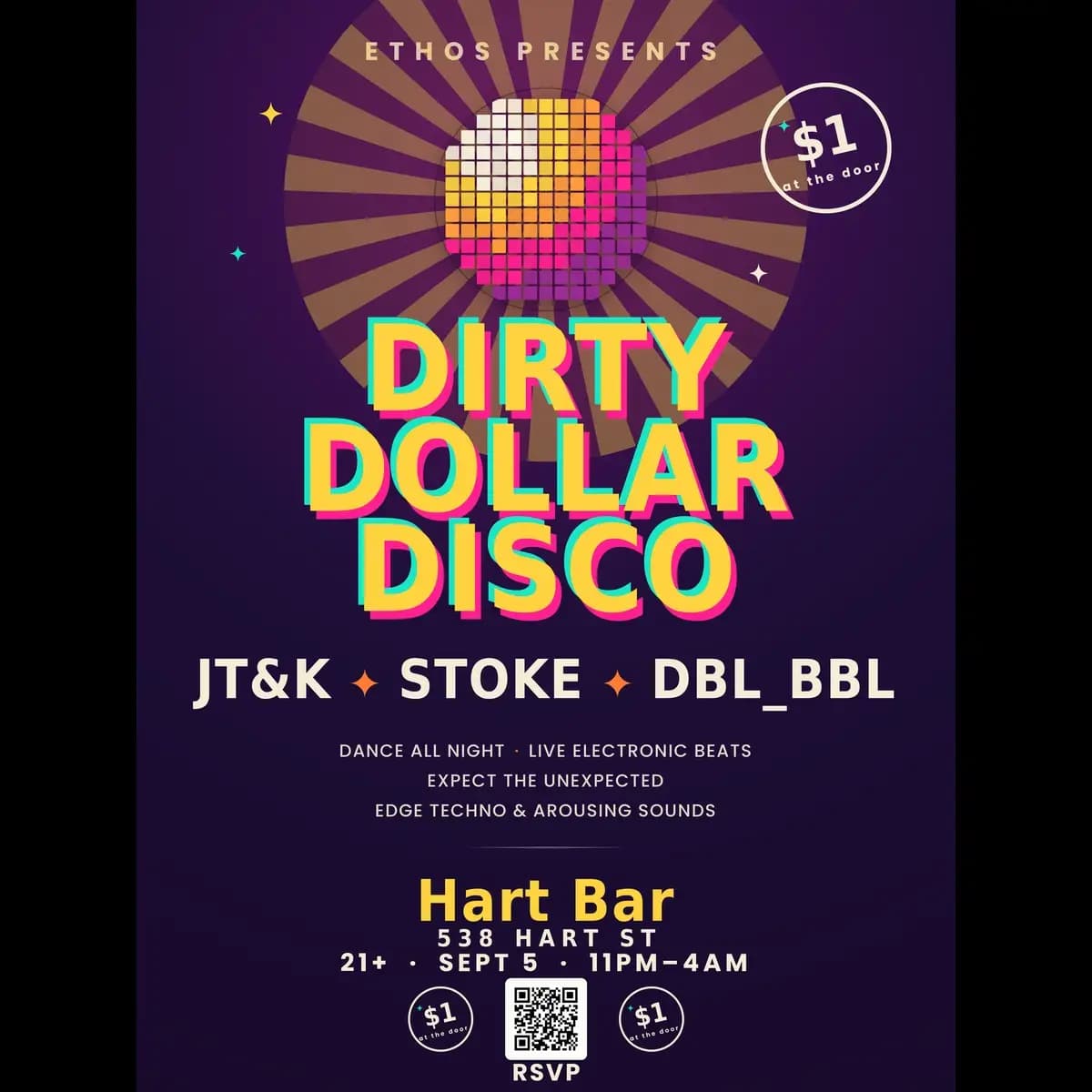 ETHOS Dirty Dollar Disco