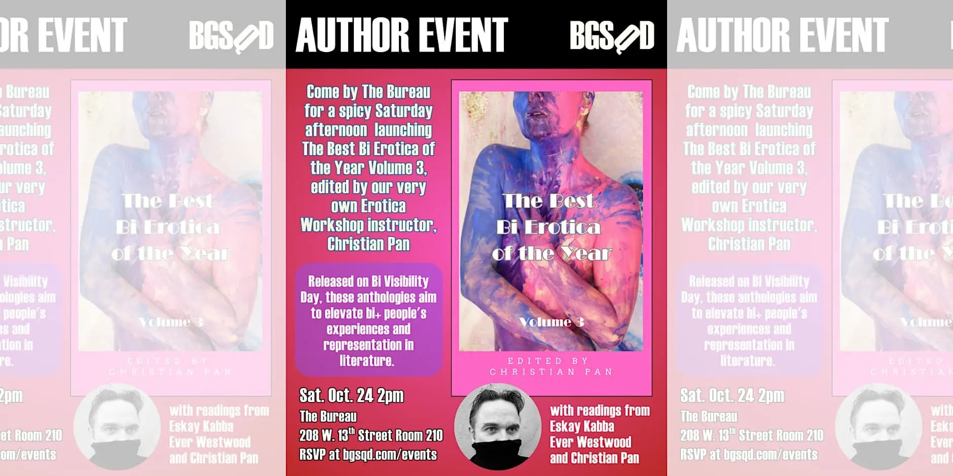 Book Launch: The Best Bi Erotica of the Year Vol. 3