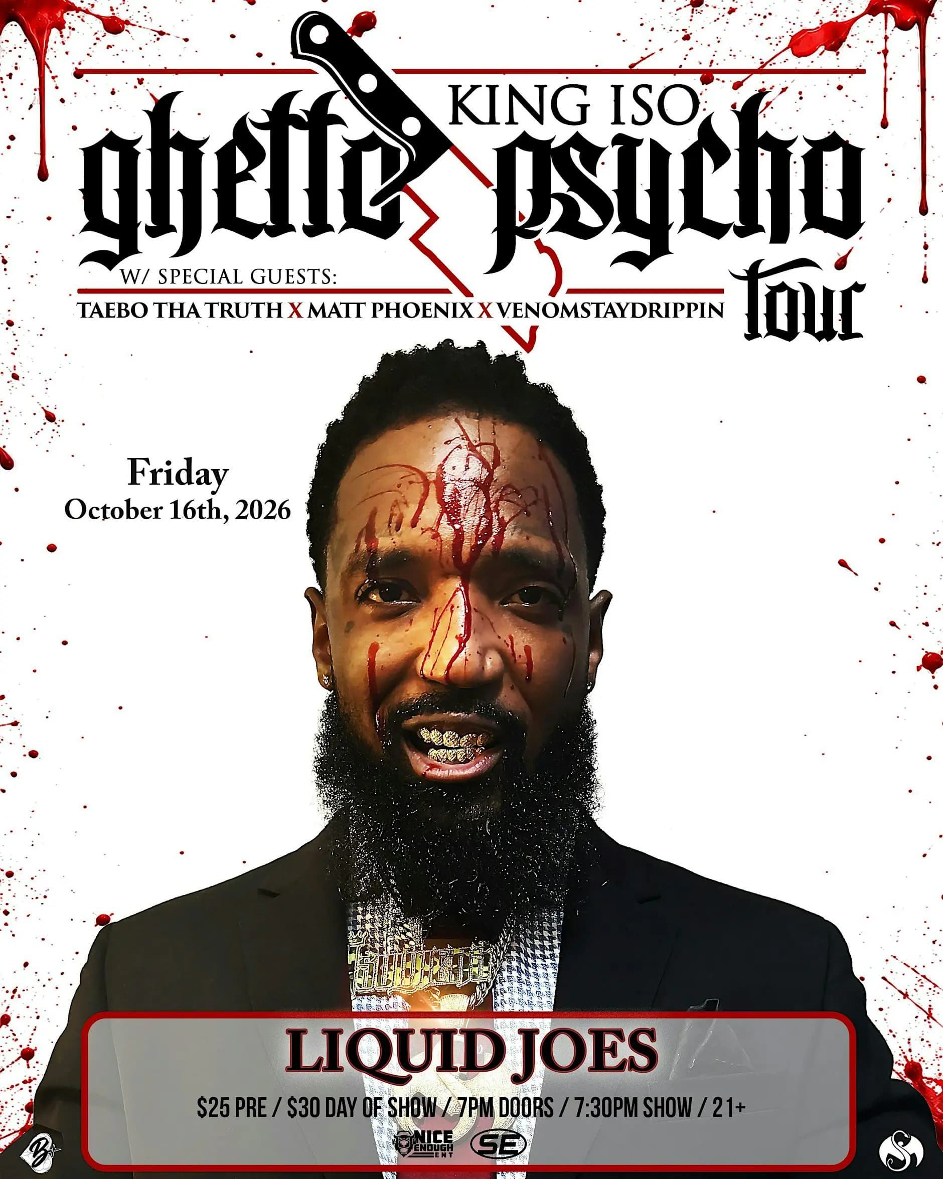 King Iso - Ghetto Psycho Tour