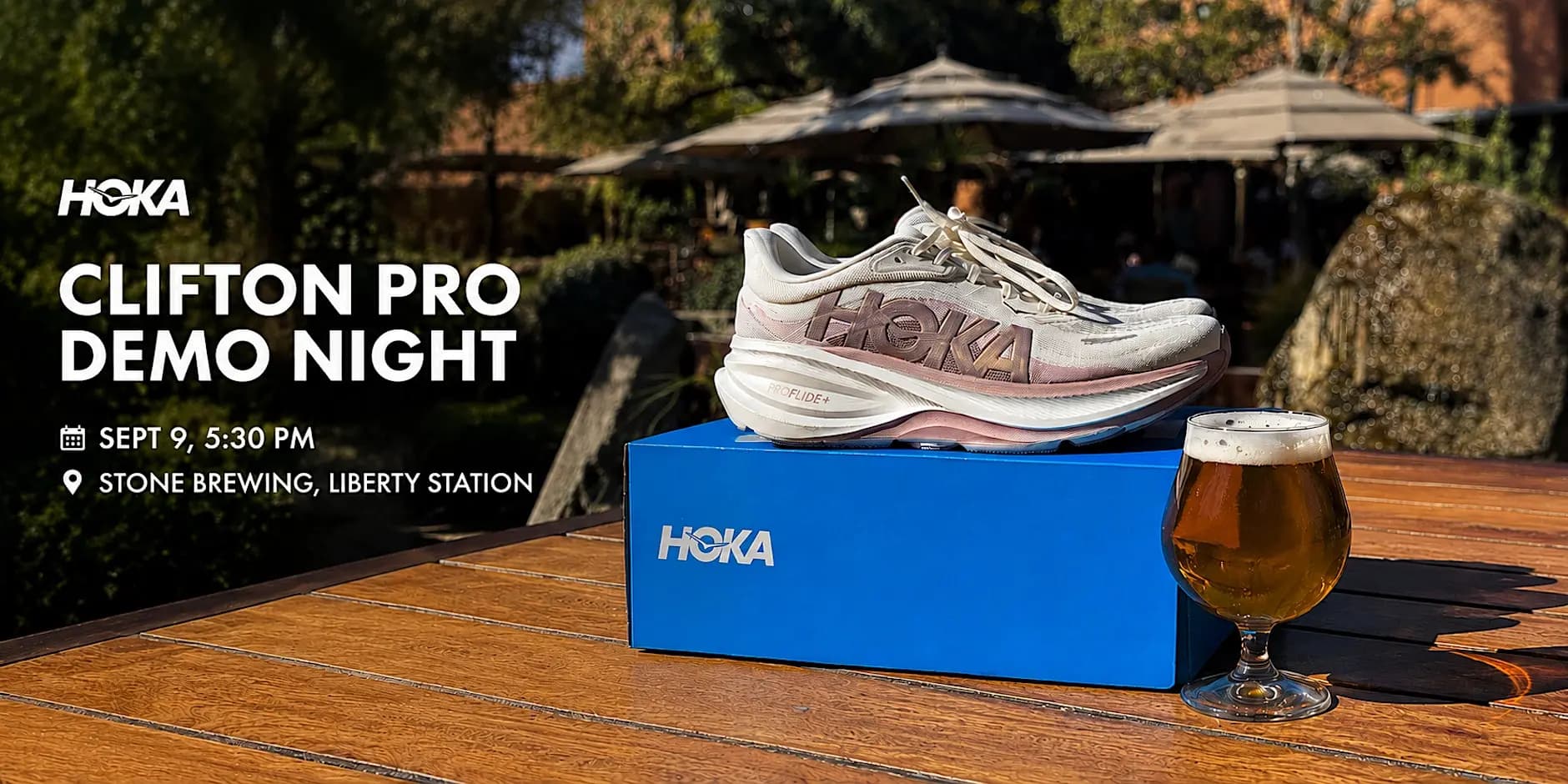 RUN IT AGAIN: HOKA x Road Runner Sports at Stone Brewery Liberty Station