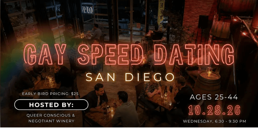 Gay Speed Dating (Ages 25-44)
