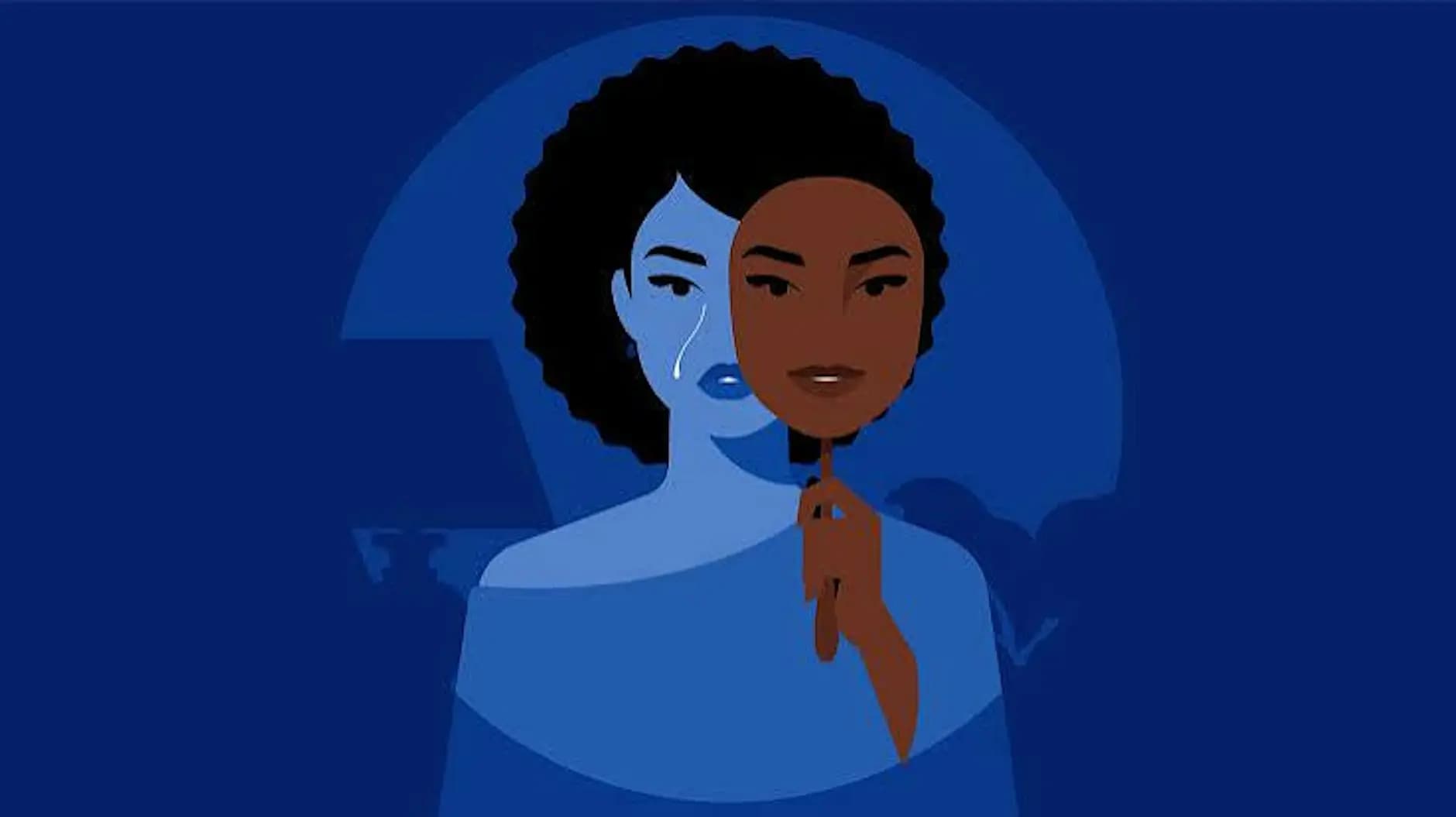 Black sapphic Anxiety Group - 10/12