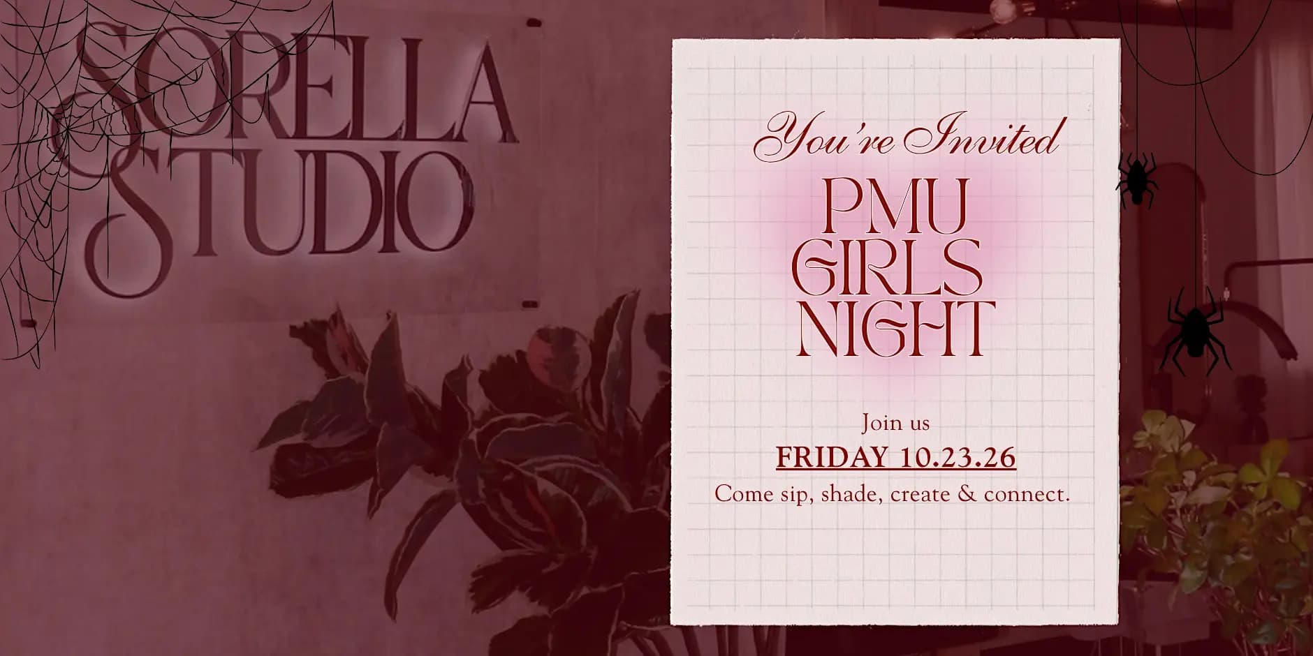 PMU GIRLS NIGHT: SIP, SHADE & VISION BOARDS