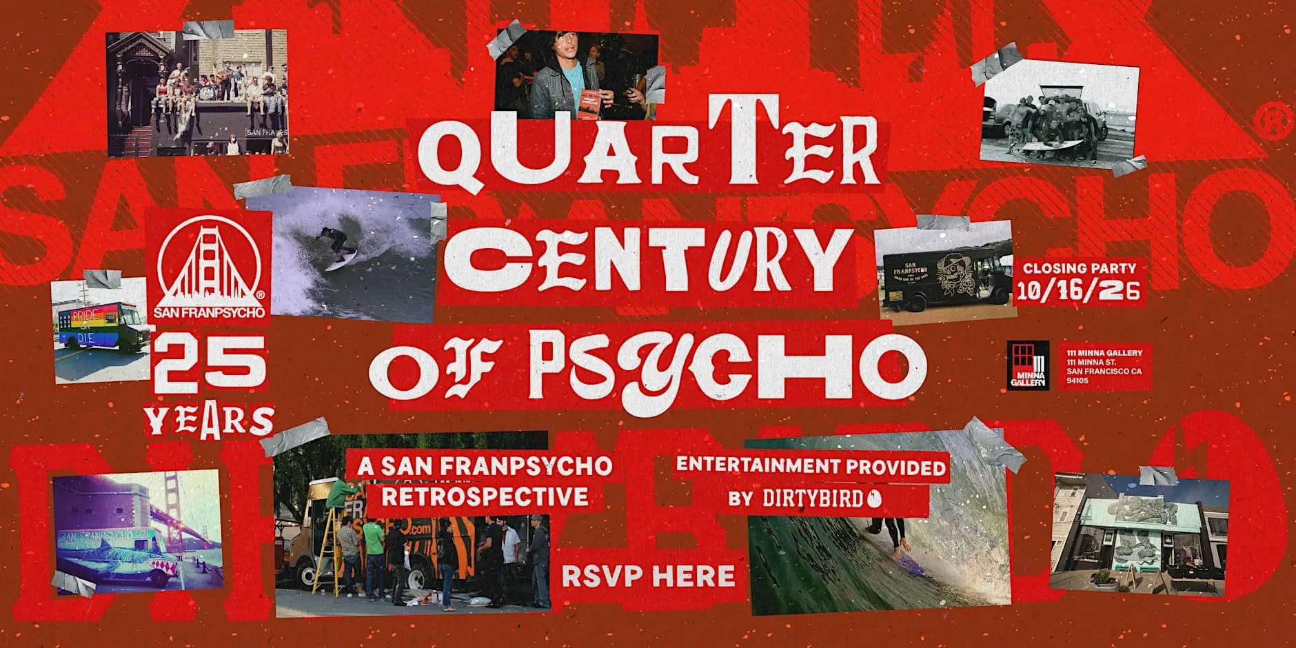 San Franpsycho X Dirtybird Present: 25 Years Of Psycho Closing Party