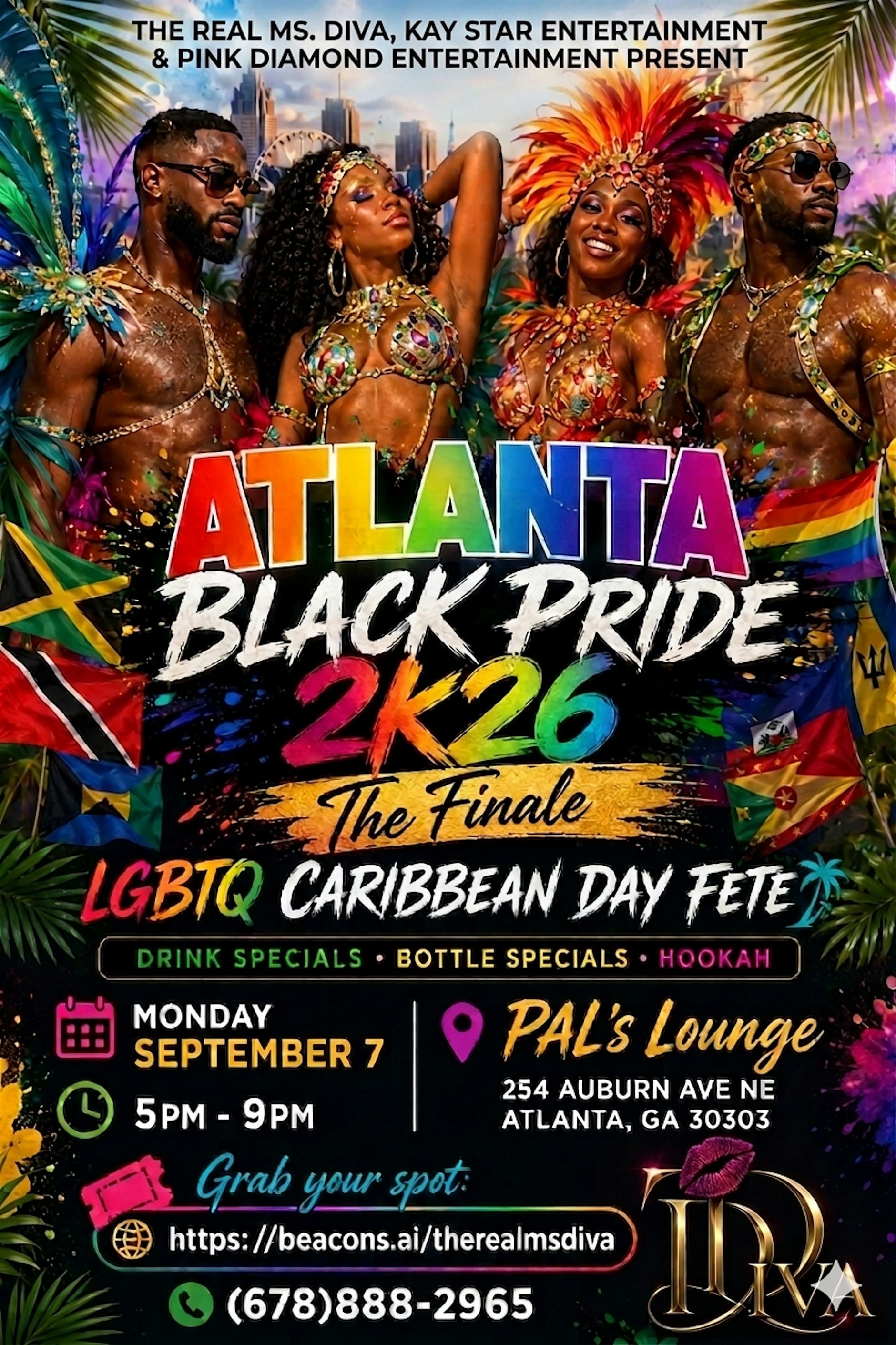 The Finale: Atlanta Black Pride LGBTQ Caribbean Day Fete