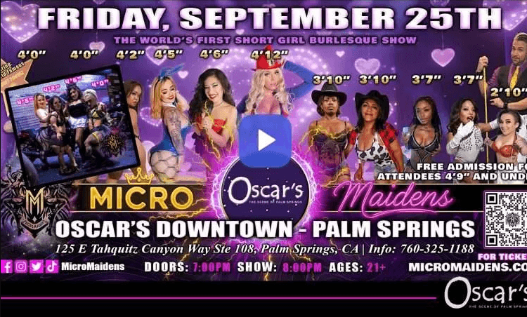 Micro Maidens – The Shortest Dancer Show of All Time !