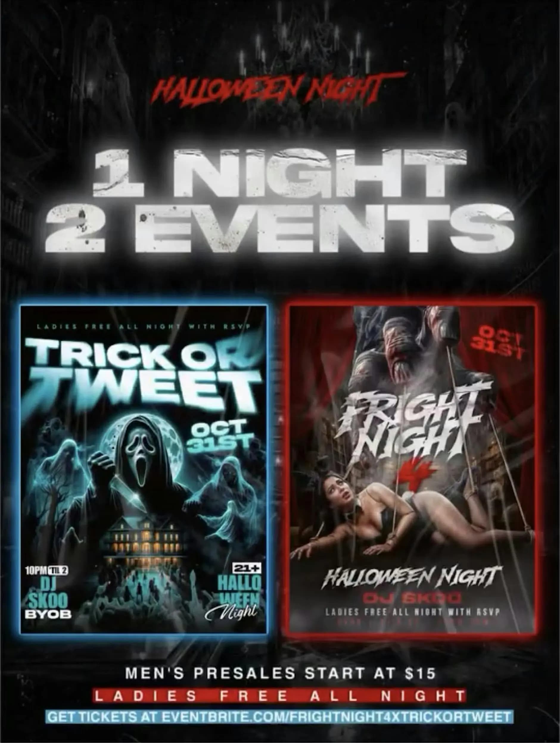 Fright Night 4 x Trick or Tweet