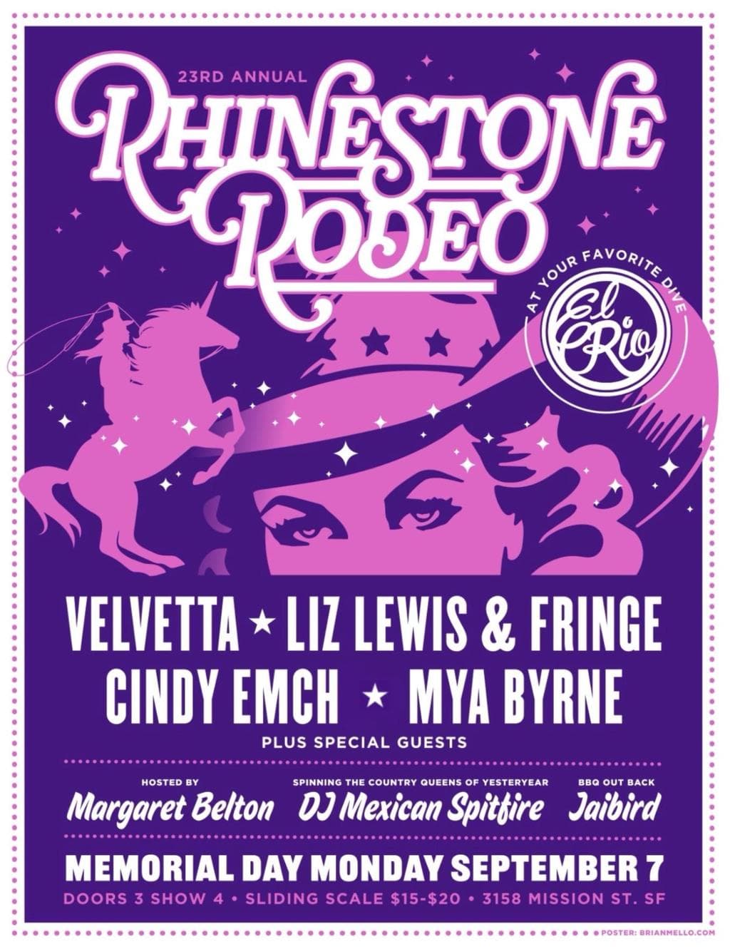 23rd Annual Rhinestone Rodeo
