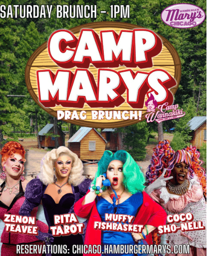09/05/2026 - Camp Mary's" Drag Brunch