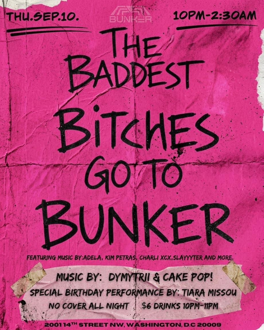 THE BADDEST BITCHES GO TO BUNKER WITH DYMYTRII & CAKE POP!