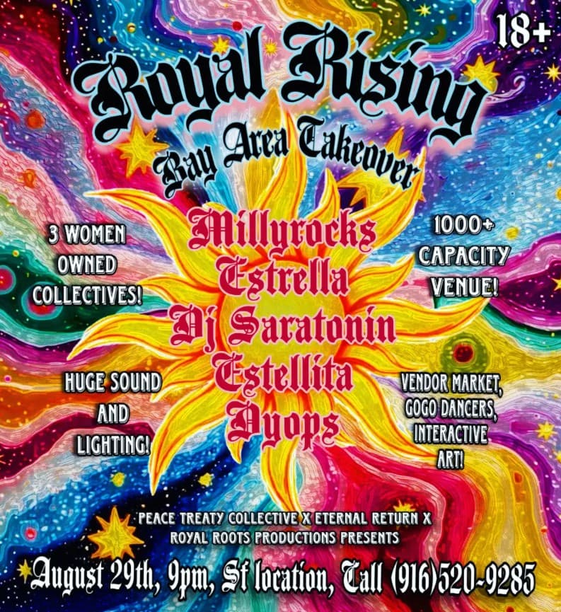 Royal Rising pre-party: Bay area takeover