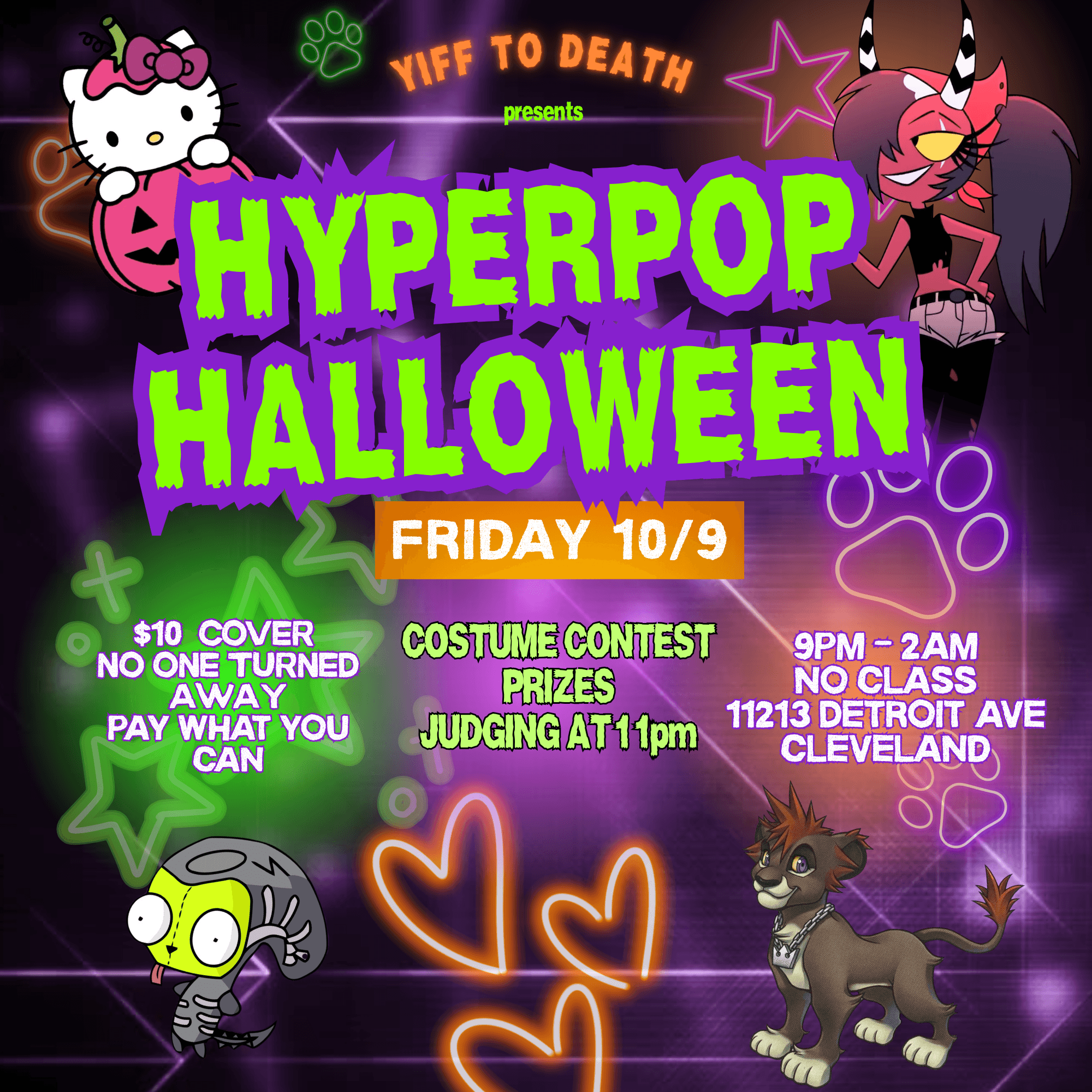 Hyperpop Halloween at No Class
