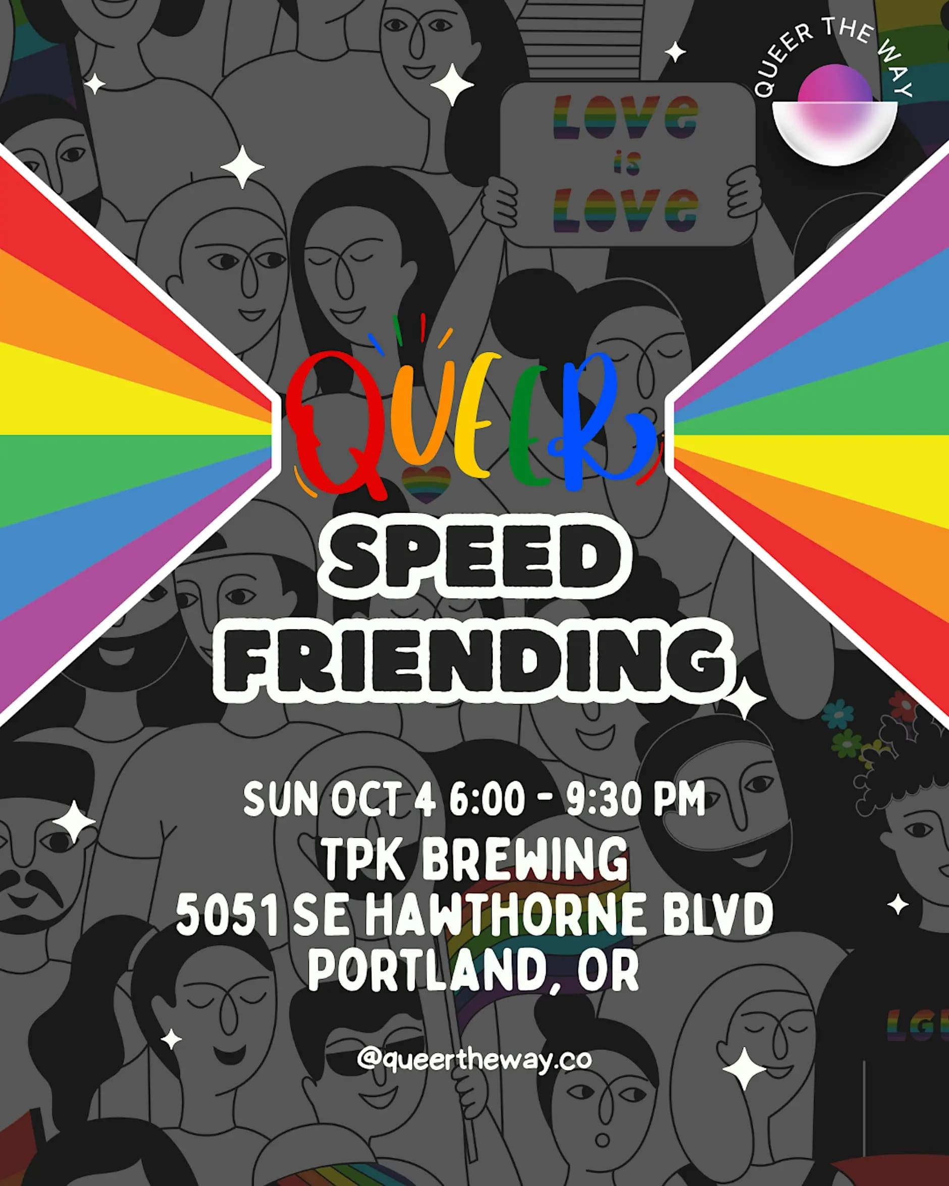 Grow Your Social Circle at Queer Speed Friending
