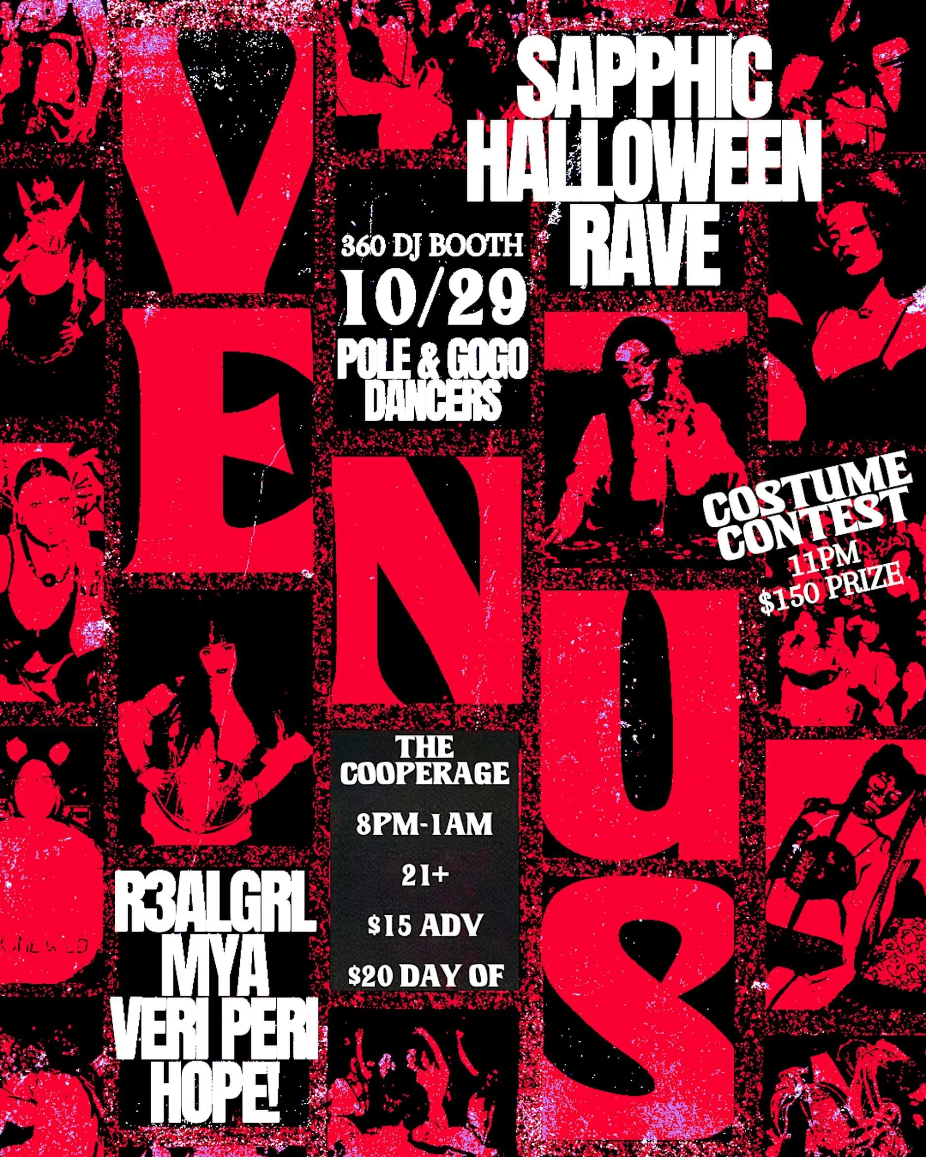 Venus Presents: Sapphic Halloween Rave