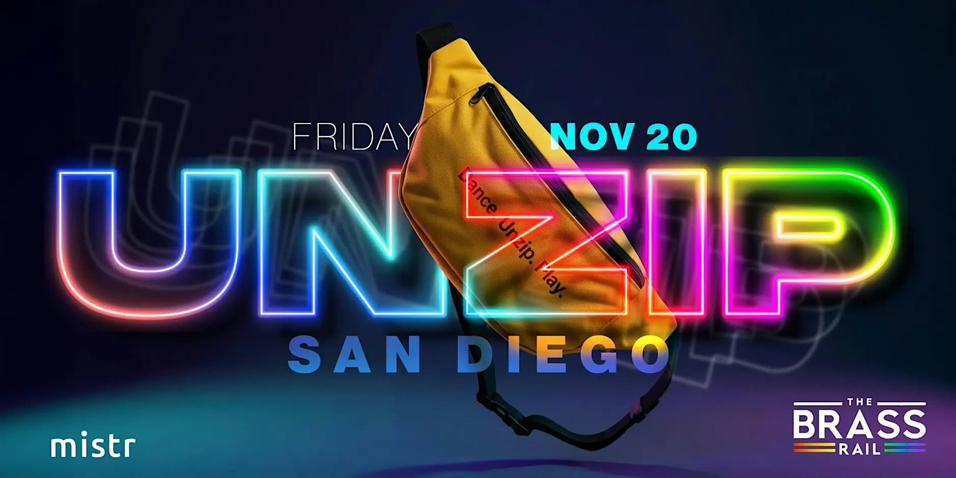 UNZIP SAN DIEGO - The Fanny Pack Popup Party