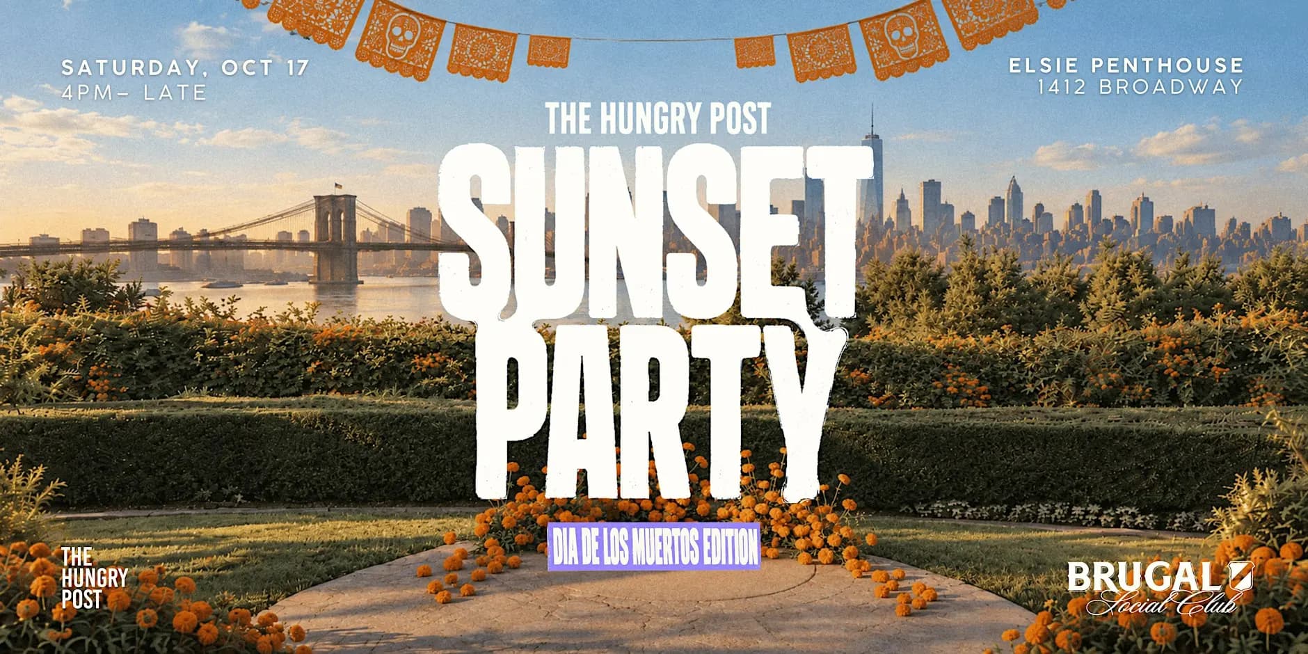 The Hungry Post’s Día de los Muertos Sunset Party at Elsie Penthouse