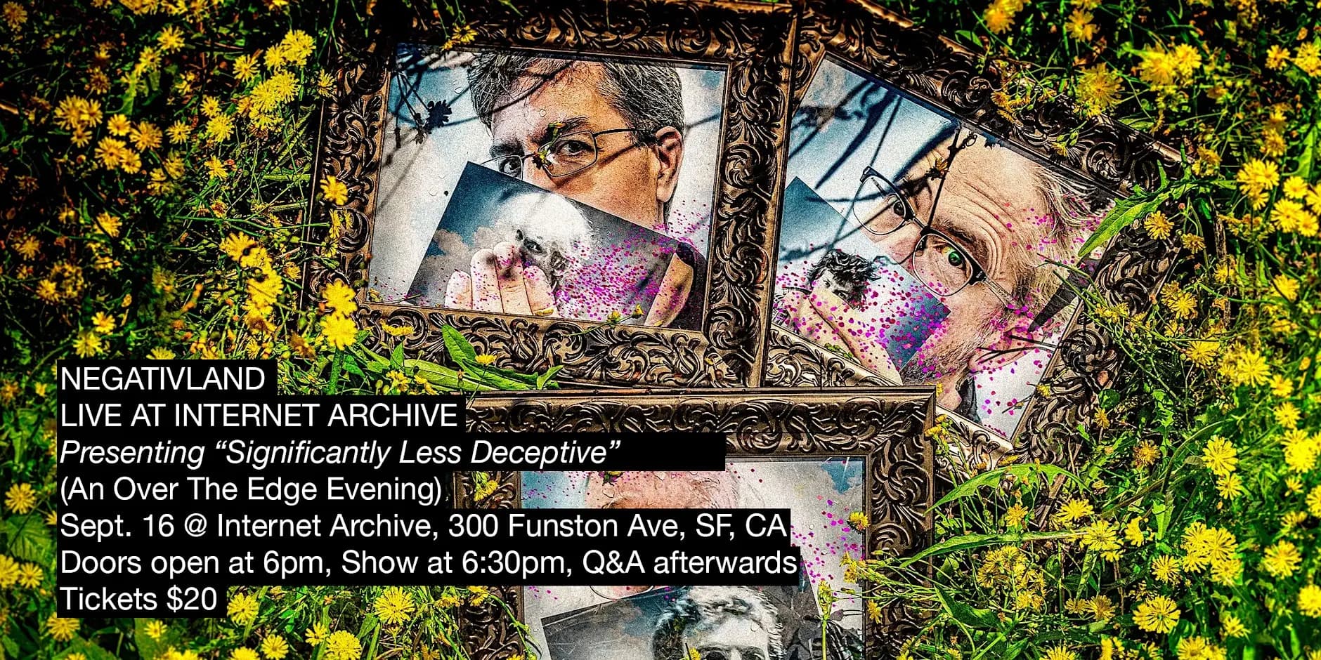 NEGATIVLAND LIVE AT INTERNET ARCHIVE