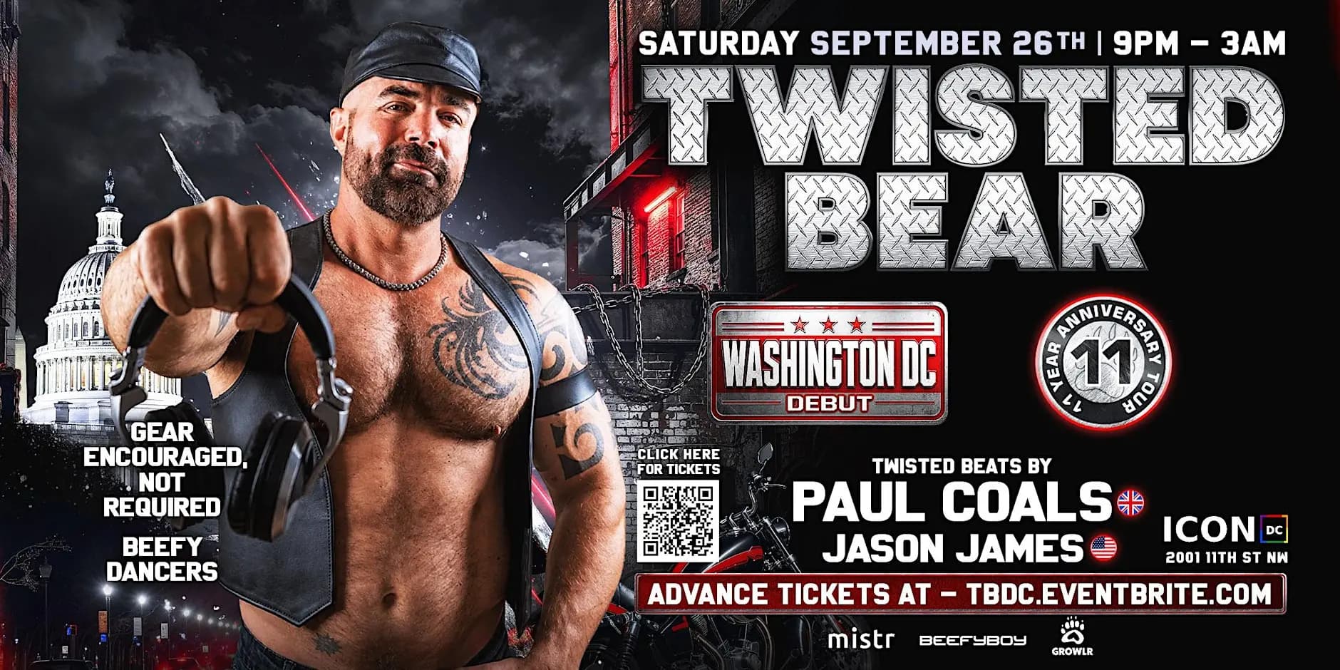 TWISTED BEAR Washington, D.C. Debut