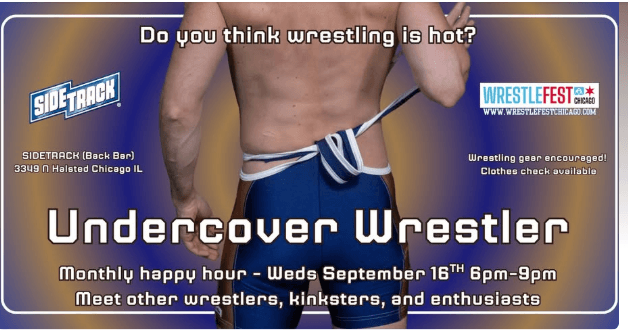 Undercover Wrestler Event at Sidetrack