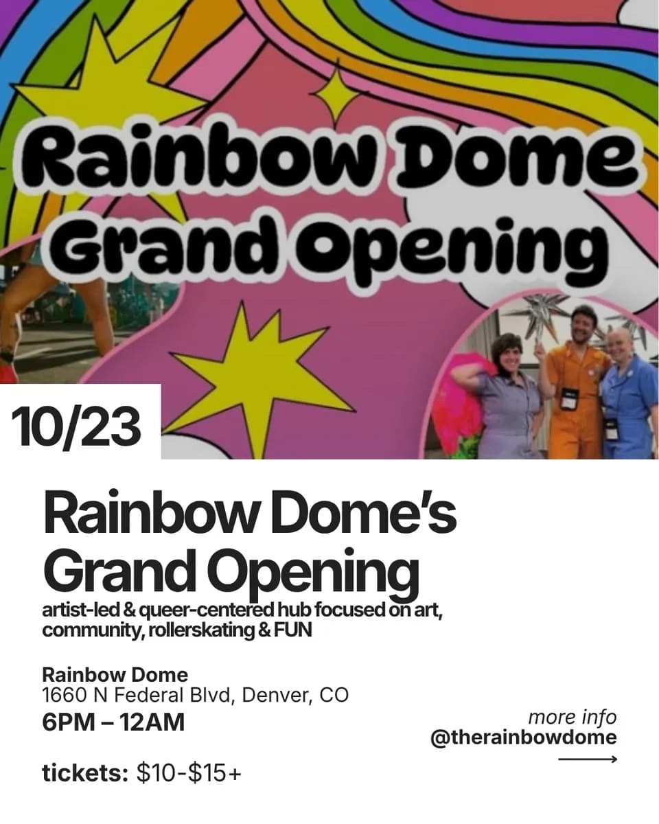 Rainbow Dome Grand Opening