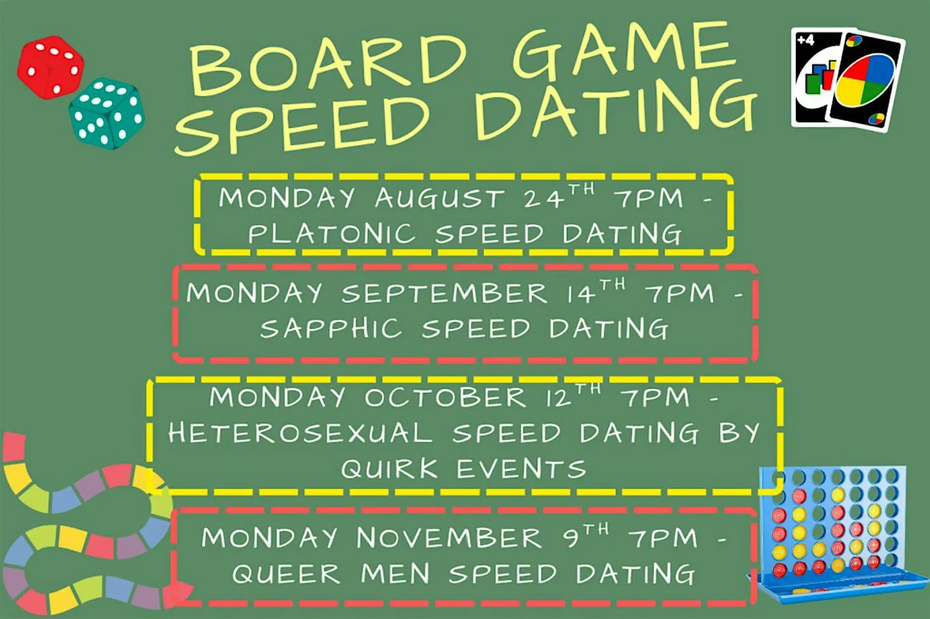 Board Game Speed Dating for Queer Men