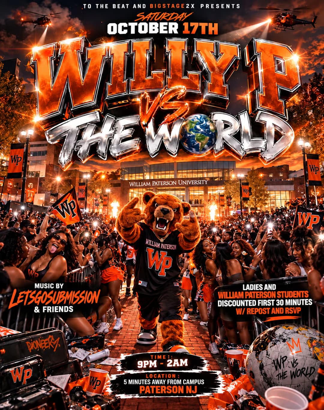 WILLIAM PATERSON HOMECOMING AFTERPARTY