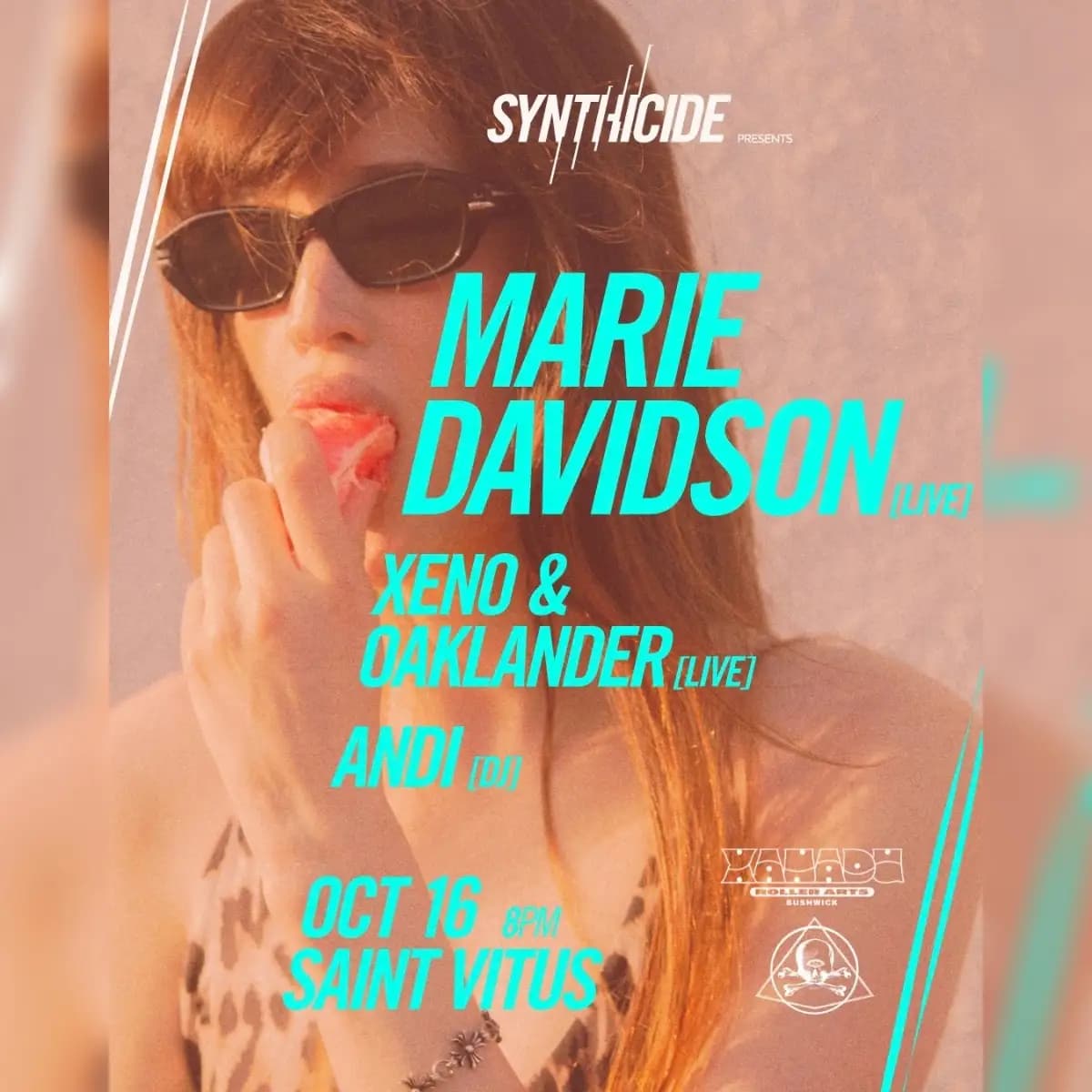 Marie Davidson (LIVE), Xeno & Oaklander (LIVE), Andi (DJ Set) (concert)