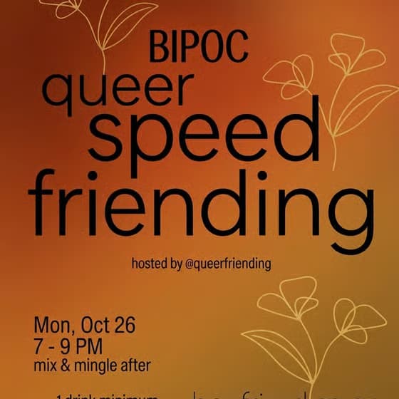 BIPOC Queer Speed Friending @ Bf-Co-op