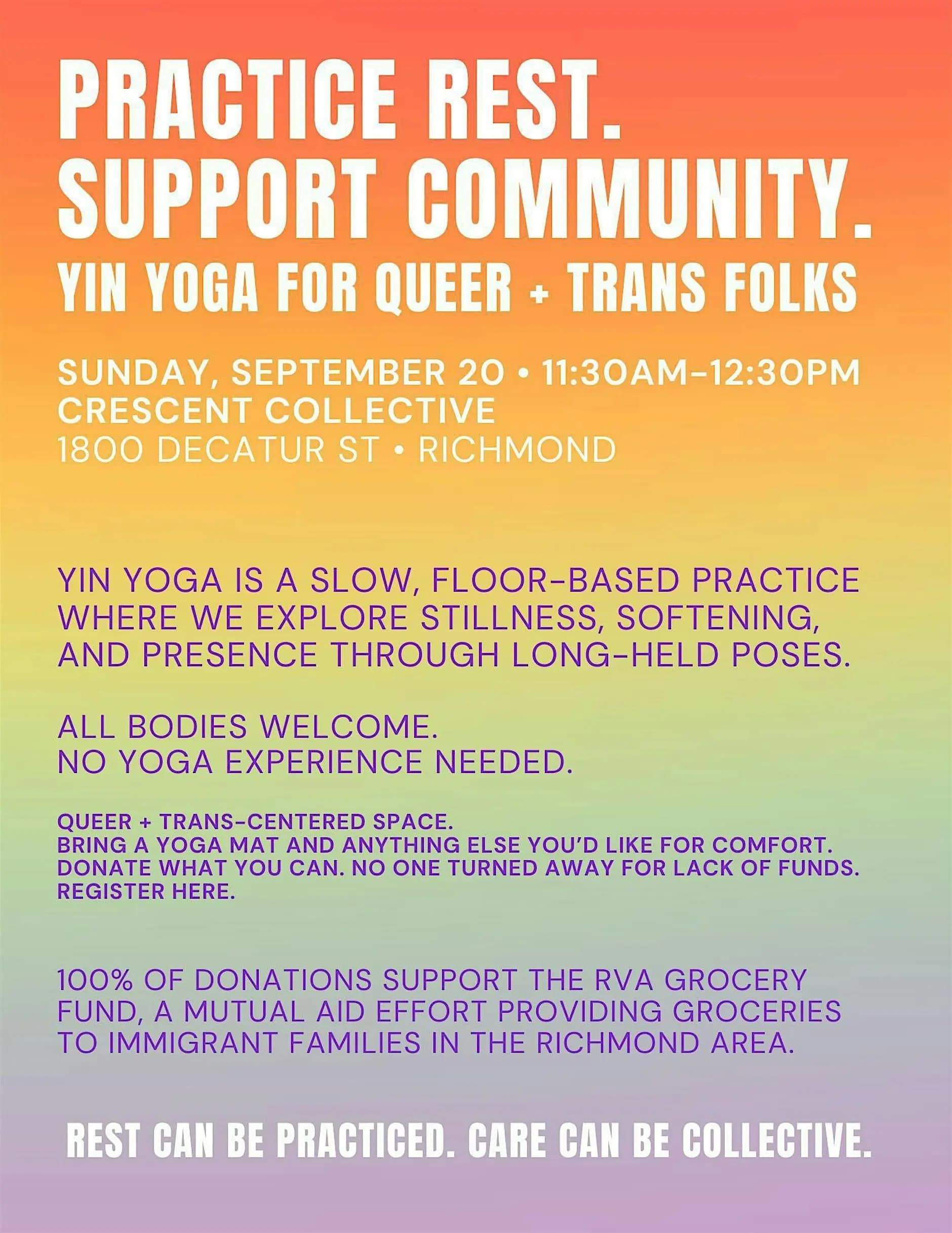 Yin Yoga for Queer and Trans Folks