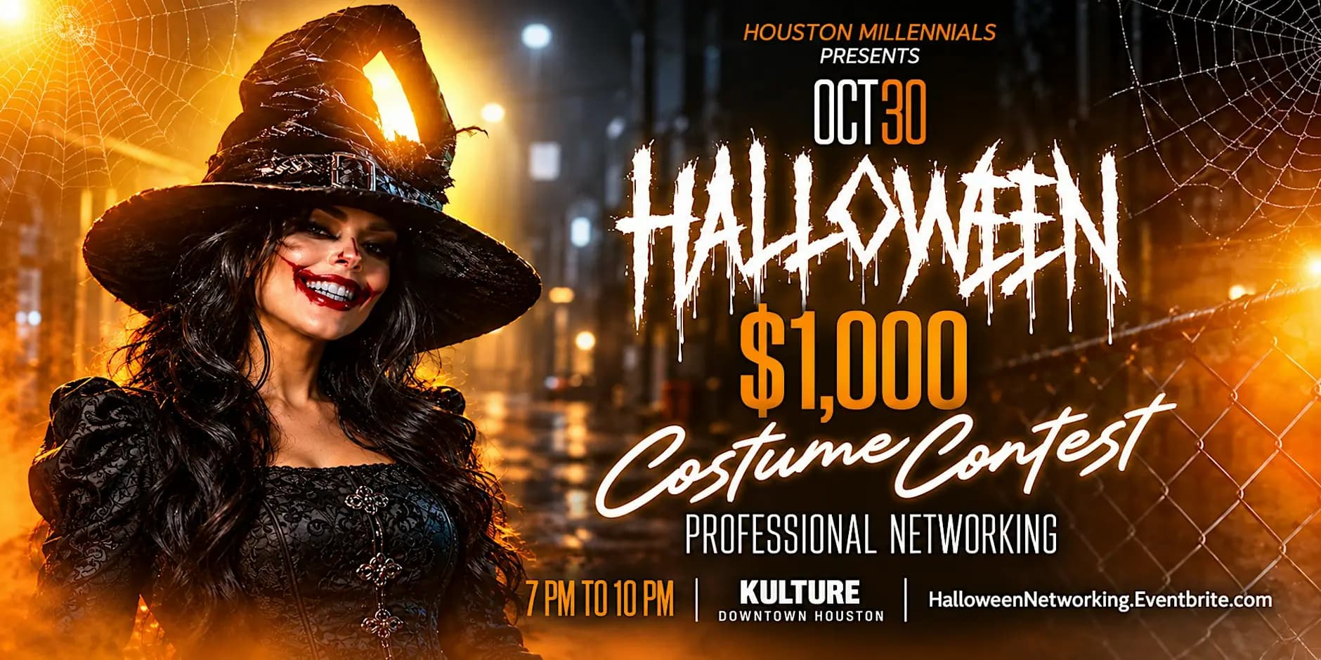 Halloween $1,000 Costume Contest Professional Networking