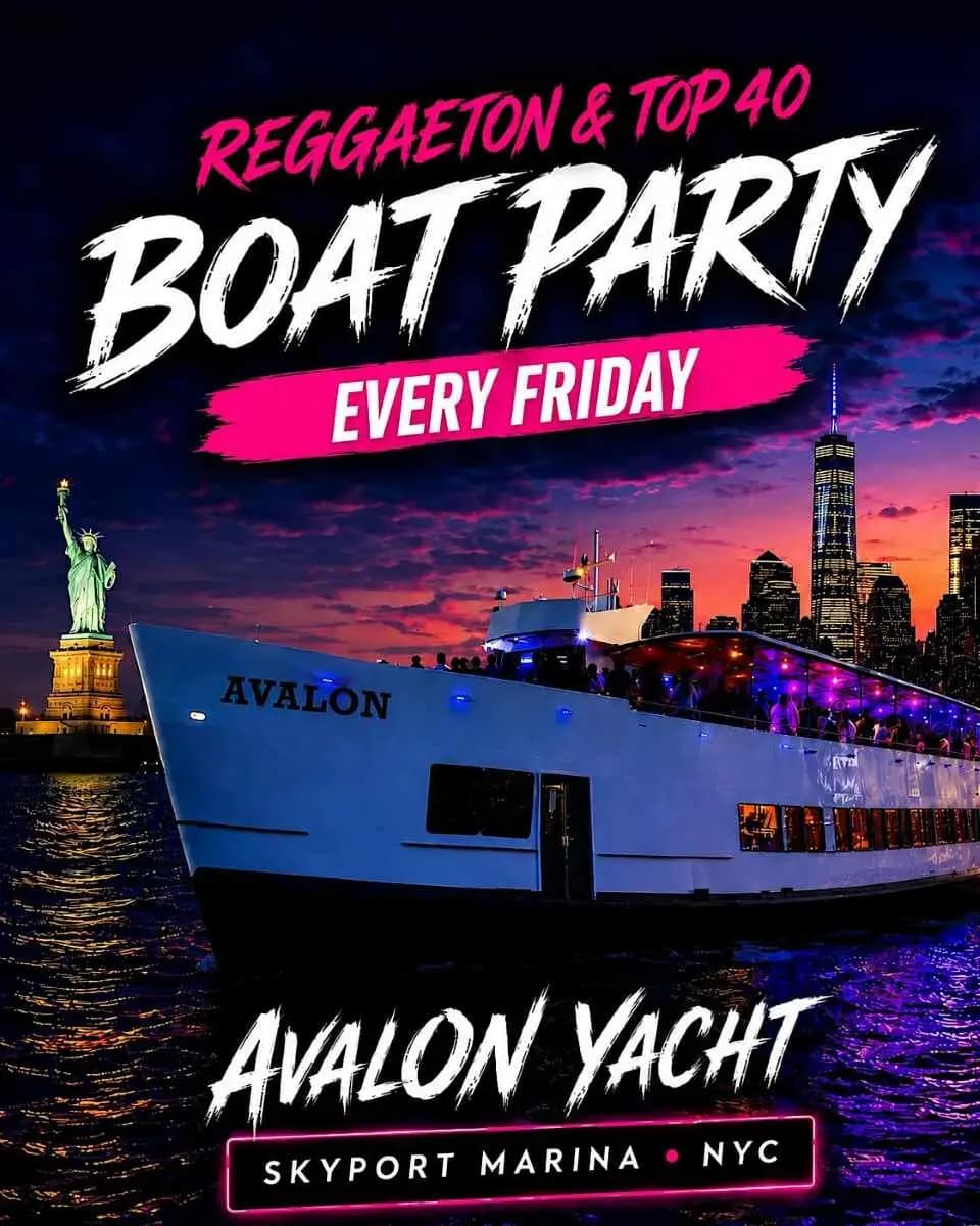 Reggaeton Boat Party NYC