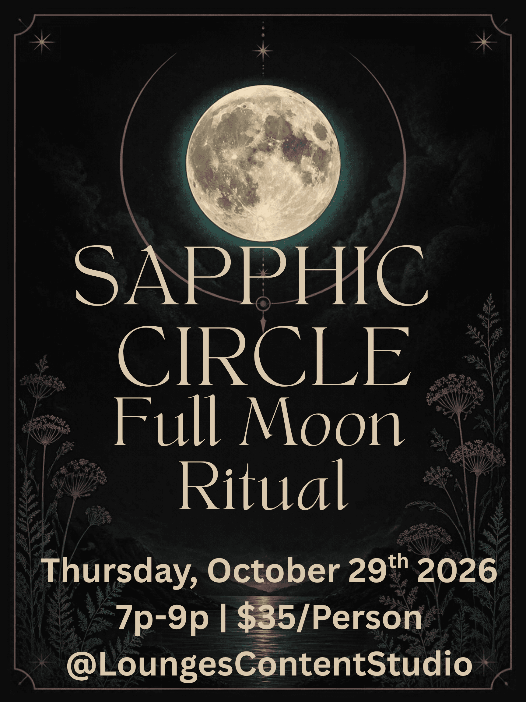 Sapphic Circle Full Moon Ritual