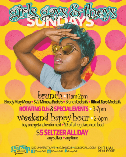 09/20/2026 - Girls, Gays & Theys Sundays