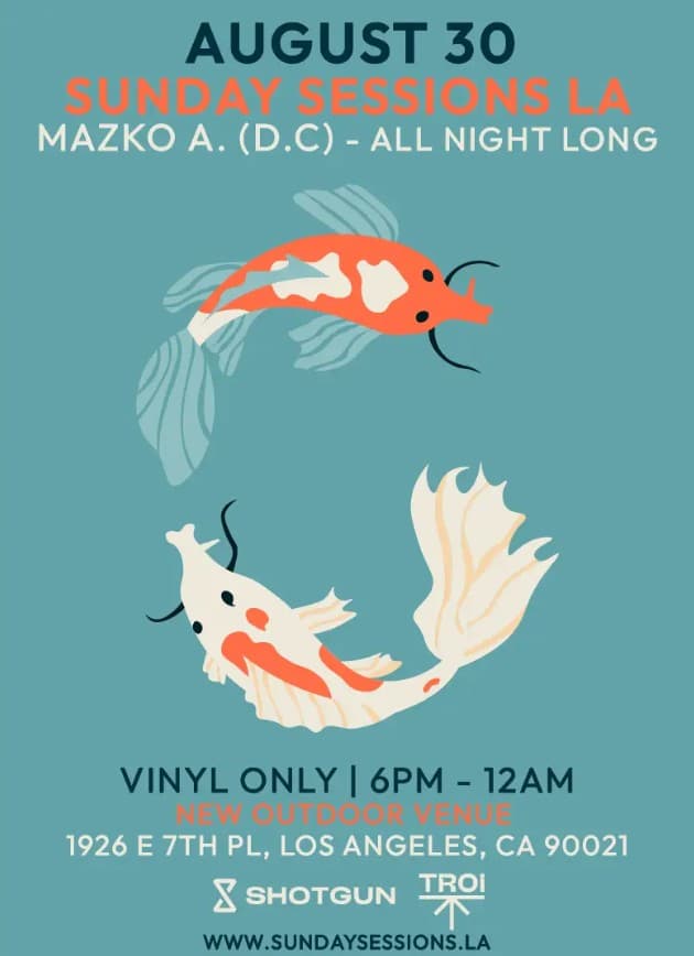 Sunday Sessions LA: Mazko A. All Night Long (Vinyl Only) Open Air