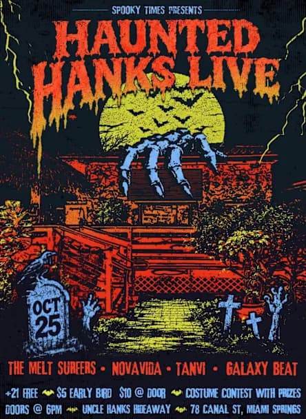 Haunted Hanks Live
