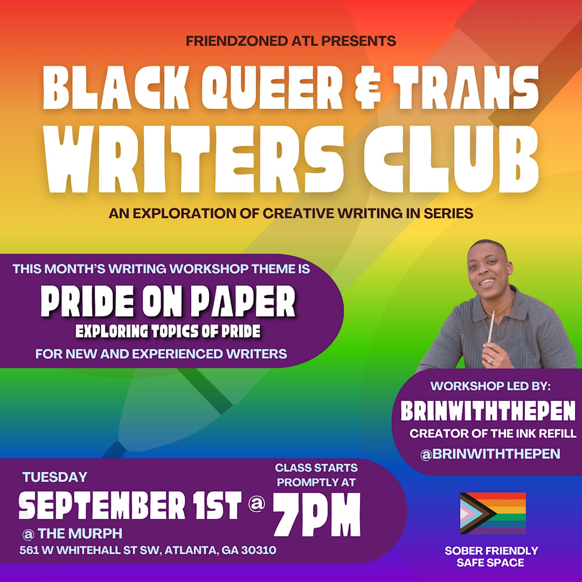 SEPTEMBER Black Queer Writers Club: Pride On Paper