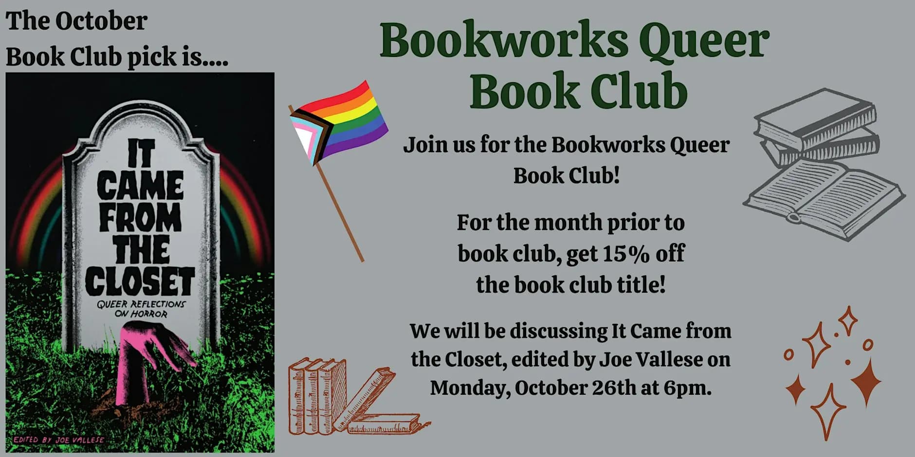 October Queer Book Club